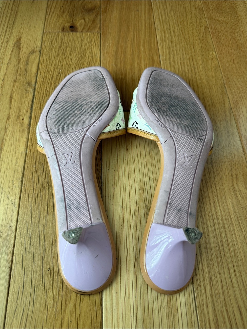 Vintage Louis Vuitton Murakami Sandals - Picture 6 of 6
